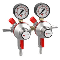 Micro Matic Premium Plus 2-Pressure Secondary CO2 Regulator for Beer Dispensers