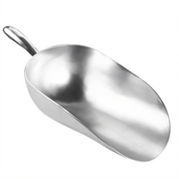 84 oz Bright-Finish Cast Aluminum Utility Scoop
