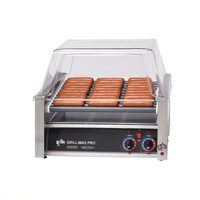 Grill-Max 30SC 30 Hot Dog Roller Grill with Duratec Coated Non-Stick Rollers