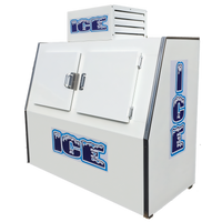 Howard-McCray Outdoor Ice Merchandiser with 2 Solid Hinged Doors, 60 Cu. Ft., 225-Bag Capacity