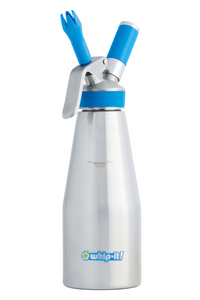 Whip-It! Specialist 1 Liter (32 Oz.) Stainless Steel Whipped Cream Dispenser