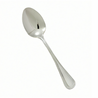 Winco Deluxe Pearl European Tablespoon, 8-1/8 Inch, 18/8 Stainless Steel, Extra Heavy Weight, Mirror Finish