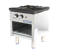 Bake Tech Innovation Radiance 18-Inch Floor Model Stainless Steel Stock Pot Range, 79,000 BTU