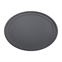 American Metalcraft EZ-Release 16-Inch Round Aluminum Pizza Pan with Wide Rim and Flat Bottom