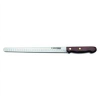 Dexter Russell Connoisseur 10-Inch Duo-Edge Roast Slicer Carving Knife with Laminated Rosewood Handle