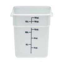 Cambro 18SFSP148 CamSquare® Commercial Food Storage Containers Case of 6