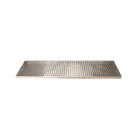 Micro Matic 36-Inch x 8-Inch Surface Mount Stainless Steel Drip Tray Trough