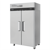 Turbo Air M3F47-2-N Two-Section Reach-In Freezer, 42.3 Cu. Ft., Top Mount Compressor
