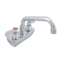 BK Resources OptiFlow Heavy Duty Solid Body Faucet with 16-Inch Swing Spout