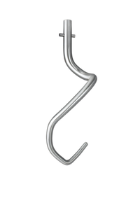100 Qt Stainless Steel Dough Hook Attachment for ERGO Planetary Mixer