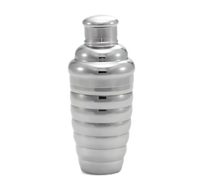 Vollrath 12 oz 3-Piece Beehive Cocktail Shaker, Mirror-Finished 18-8 Stainless Steel