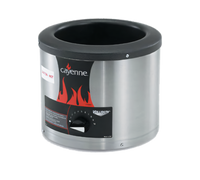 Vollrath Cayenne SS-4 Round Countertop Wet Food Warmer, 4-1/8 Qt, 120V