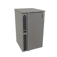 Glastender C1SB20 One-Zone Side-Serviced Bar Profile Back Bar Cooler, 20-Inch, One-Section, Solid Door