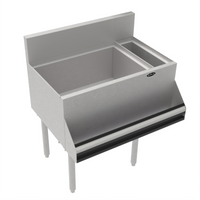 Krowne Royal Series 30-Inch Underbar Combination Ice Bin with Bottle Well