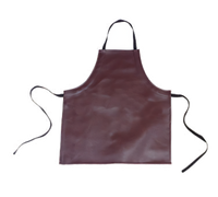 Crestware Adjustable Vinyl Dishwasher Apron, 26 x 28 Inches, Brown