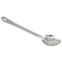 Winco Prime 11-Inch Heavy-Duty Perforated One-Piece Stainless Steel Basting Spoon
