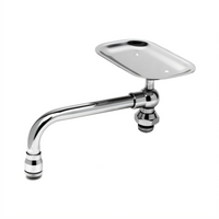 T&S Brass 8-Inch Swing Nozzle Assembly with Soap Dish