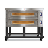 Marra Forni Electric Stackable Double-Deck Stone Hearth Deck Oven with 55 x 36 Inch Cooking Surfaces