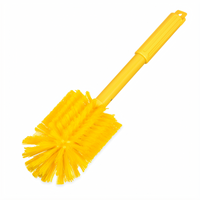 Sparta® Color-Coded Multi-Purpose Valve & Fitting Brush, 16-Inch Handle, Oval Head, Yellow
