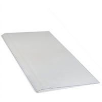 Carlisle 24-Inch Clear Acrylic Sneeze Guard Shield Panel