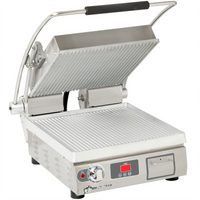 Star Pro-Max 2.0 14.5-Inch Smooth Top and Bottom Countertop Sandwich Grill / Panini Press