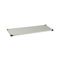 Metro Super Erecta 60 Inch x 24 Inch 18-Gauge Solid Stainless Steel Shelf with Raised Ship's Edge