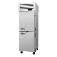 Turbo Air PRO Series 25 Cu. Ft. 1-Section Reach-In Heated Holding Cabinet with 2 Half Solid Doors, 115V