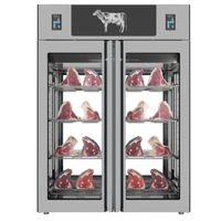 Trento Stagionello Dry Age 3.0 Twin Dry Aging Cabinet with Humidity Management, 4-Glass View, 49.5 Cu. Ft.