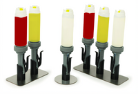 Nemco Powered by Asept Double Portion Pump Kit with Stand and FIFO Bottles