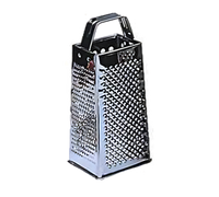 Admiral Craft 9-Inch High 4-Sided Tapered Stainless Steel Grater
