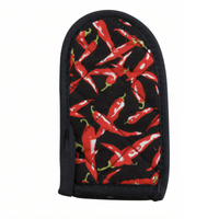 Winco Chili Peppers Cotton Pan Handle Sleeve, 3-1/2 x 6-1/2 Inches