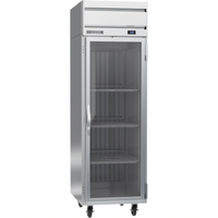 Beverage-Air Horizon Series One-Section Right-Hand Hinged Glass Door Reach-In Refrigerator, Top-Mount, 22.28 Cu. Ft.