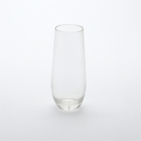8 oz Clear Tritan Champagne Flute Glass