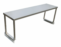 3-Pan Steam Table Overshelf, 44 x 12 x 15 Inches
