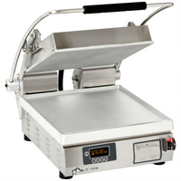 Star Pro-Max 2.0 14-Inch Smooth-Top and Bottom Commercial Sandwich Grill / Panini Press with Electronic Controls