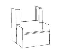 Perlick Top Shelf TS Series Stainless Steel Underbar Beer Drainer, 18 Inch W x 18-9/16 Inch D, for 4040A Space Saver Dispensing Heads
