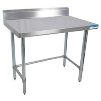 BK Resources QVTR5OB-8424 Stainless Steel Prep Tables