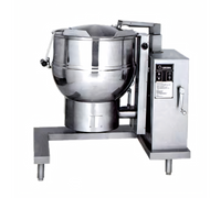 Groen DH-60C 60-Gallon Floor-Model Gas Tilting Steam Jacketed Kettle with Crank Tilt and Classic Controls