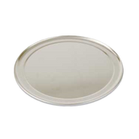 Crestware 14-Inch Round Wide Rim Aluminum Pizza Tray