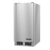 Hoshizaki Compact Undercounter Reach-In Refrigerator, 1-Section, 3.7 Cu. Ft., Solid Door