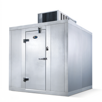 AmeriKooler Quick Ship Indoor Walk-In Cooler with Floor, 10' x 6' x 7'-7