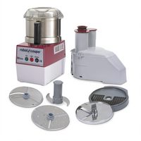 Robot Coupe R2 Dice Ultra Commercial Combination Processor with 3 L Stainless Steel Bowl and Vegetable Prep Attachment