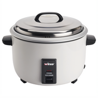 Winco RC-P301 Electric 30-Cup Stainless Steel Countertop Rice Cooker