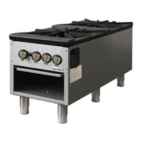 Winco NGSP-2 Spectrum™ Gas Ranges