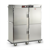 BT-Series Double-Door Electric Banquet Holding Cart for 160-200 Covered Plates