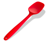 Crestware Heat-Resistant Silicone Spatula with Red Handle, 9 to 11 Inches