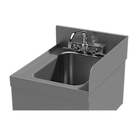 Advance Tabco Riveted Right Side Splash for 18-Inch Deep Underbar Units