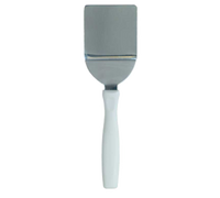 Crestware Stainless Steel Cake & Pie Server with White Plastic Handle, 2 x 2 Inch Blade