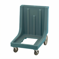 Cambro Camdolly Open-Frame Dolly with Handle for Tray and Sheet Pan Camcarrier, 350 lb Capacity, Slate Blue