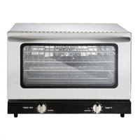 Omcan USA Half-Size Countertop Electric Convection Oven, 4 Half-Size Pan Capacity